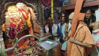 HH Swamiji at Shri Kaalabhairava Temple, Varanasi (25.03.2025)